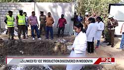 Police broaden probe after new info emerges on chemical stocks used in 'Ice'production (English)