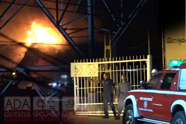 Fire at Sapugaskanda Oil Refinery contained