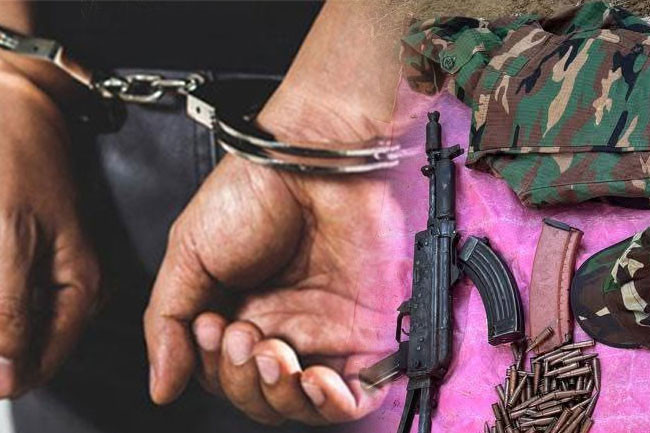 Accomplice of Backhoe Saman arrested with firearm and ammunition 