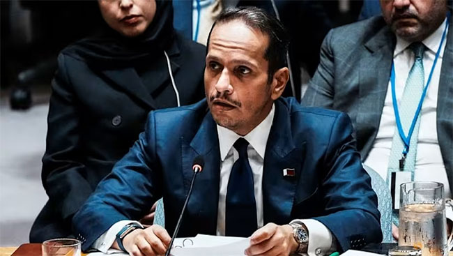 Qatar PM urges world to stop using double standards and punish Israel