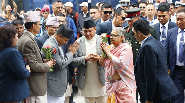 New Nepal interim ministers sworn in after protests