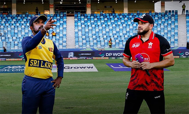 Asia Cup: Sri Lank to field first against Hong Kong in Dubai