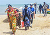 Six Sri Lankans abandoned in seas off Talaimannar by traffickers rescued
