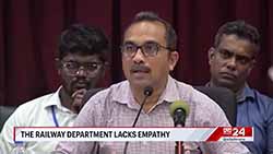 'We acknowledge past mistakes, but railways show no progress' - Minister Bimal (English)
