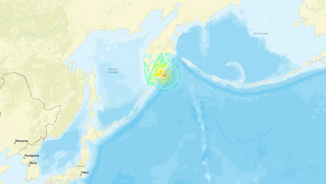 Strong quake off Russia Far East, tsunami alert lifted