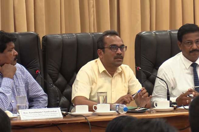 Lands in Northern Province will not be released for political gains  Minister Bimal 