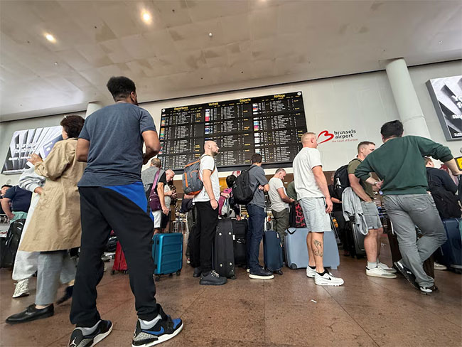 Cyberattack disrupts European airports including Heathrow, Brussels