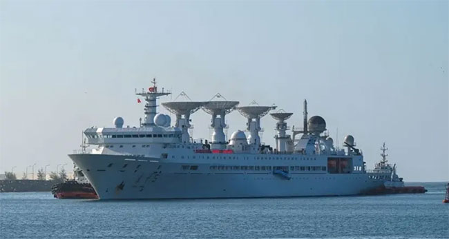 Chinese research ship Yuan Wang 5 re-enters Indian Ocean after three years