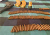 Weapons & ammunition belonging to Sampath Manamperi found in Middeniya