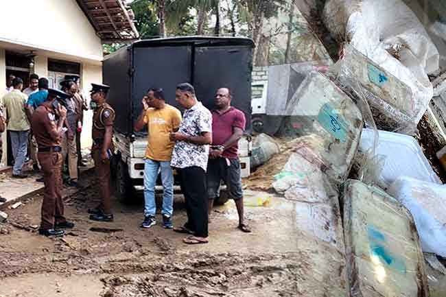 Over 10kg of Ice seized from Seenimodara house where 2 bodies were found 
