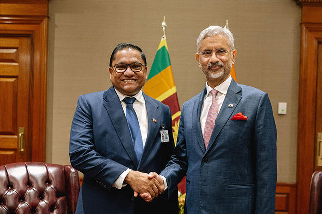 FM Vijitha Herath meets Jaishankar to reaffirm strong Sri Lanka-India ties