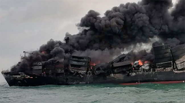 X-Press Pearl disaster: Ships agent pays $1 mln out of $1 bln damagestoSriLanka