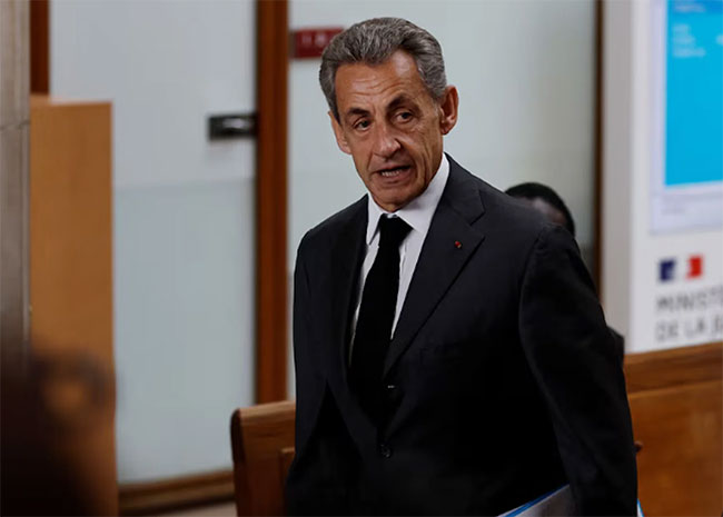 Former French President Sarkozy sentenced to 5 years jail in Libya financing scandal