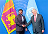 President Dissanayake meets UN Secretary-General António Gutierrez