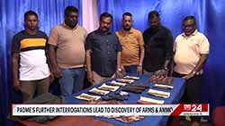 Over 500 rounds of ammunition, firearm recovered after questioning 'Kehelbaddara Padme' (English)