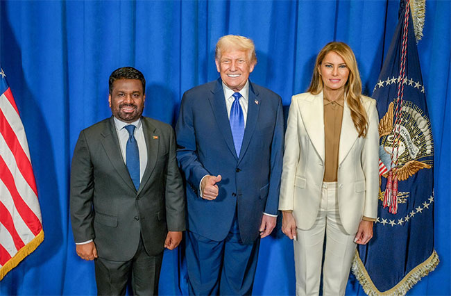 President Anura Kumara attends dinner reception hosted by Donald Trump