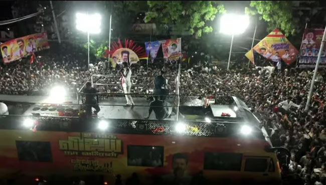 Stampede at Indian actor Vijays rally in Karur leaves 10 dead