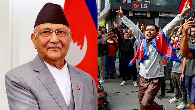 Ousted PM Oli banned from leaving Nepal amid probe over deadly protests