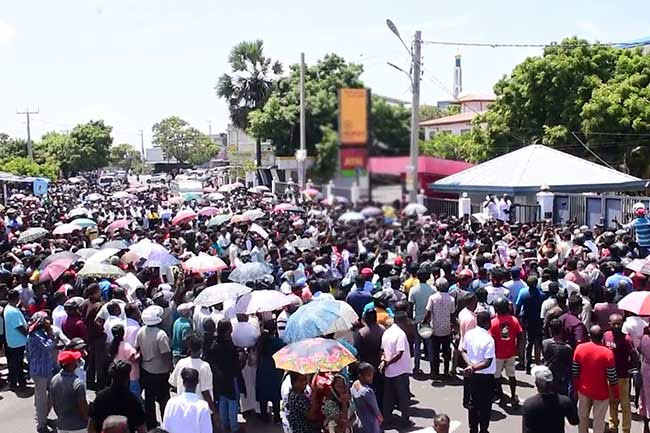 Massive support for hartal in Mannar