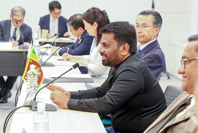 President discusses investment opportunities with Japanese business leaders