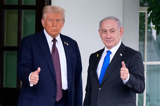 Donald Trump and Benjamin Netanyahu agree new Gaza peace plan