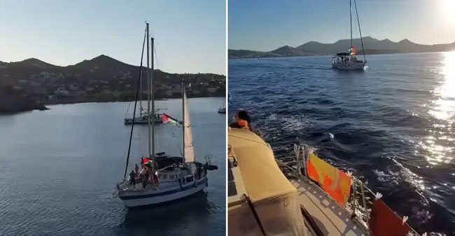 Israel detains over 200 from 37 countries in flotilla