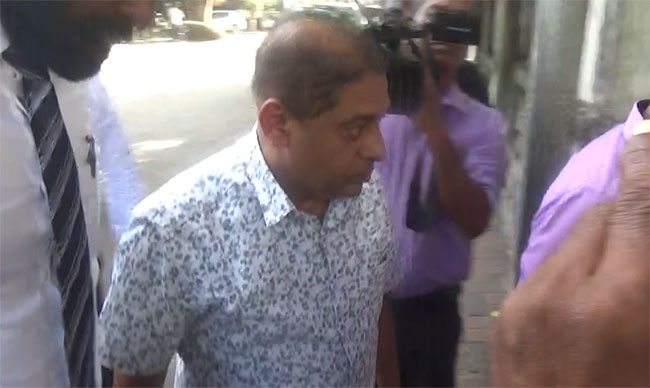 Ex-President Mahindas Chief Security Officer produced before court