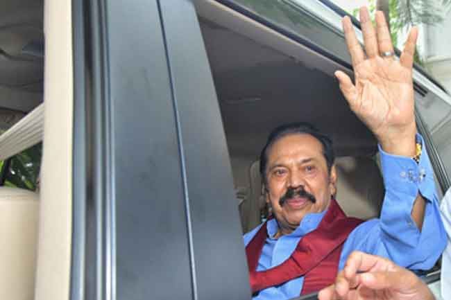 Bulletproof vehicle provided for Mahinda Rajapaksas security returned