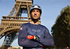   Social media star Fontenoy breaks world record cycling up Eiffel Tower