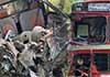 Three dead, 3 injured in lorry-bus collision at Narammala