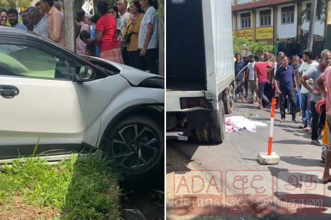 Three killed, one injured in road accident in Gampola