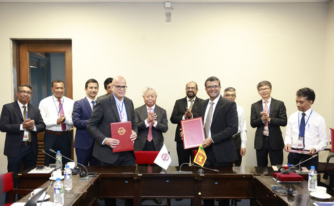 AIIB provides  million to strengthen Sri Lanka s power transmission and renewable energy