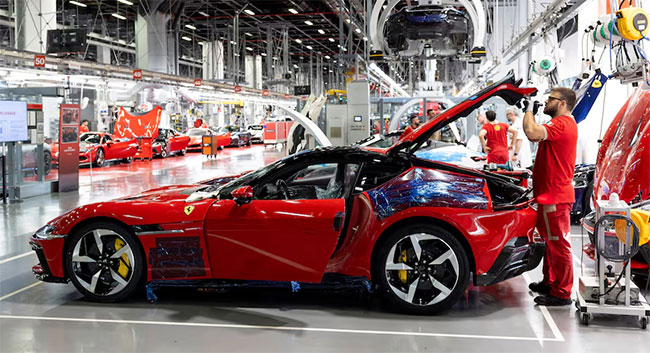 Ferrari lifts the hood on EV tech in maiden electric car