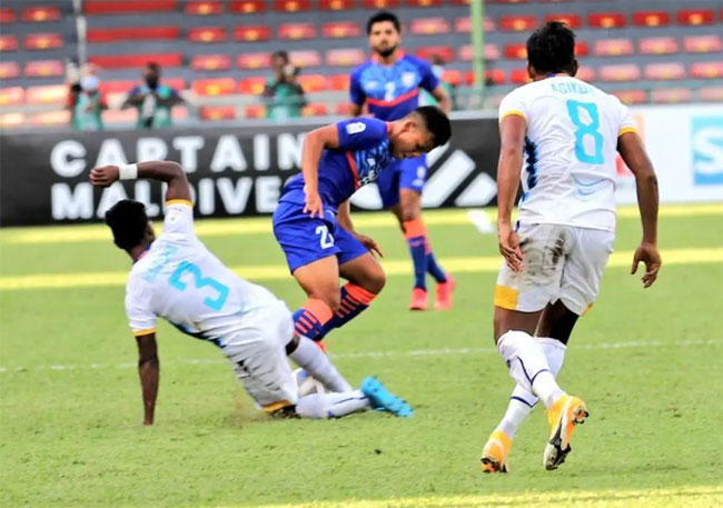 Sri Lanka defeats Turkmenistan for the first time
