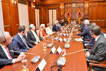 President assures investments in Sri Lanka are secure under the current govt 