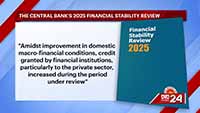 Financial system stability expected to be maintained - CBSL report (English)