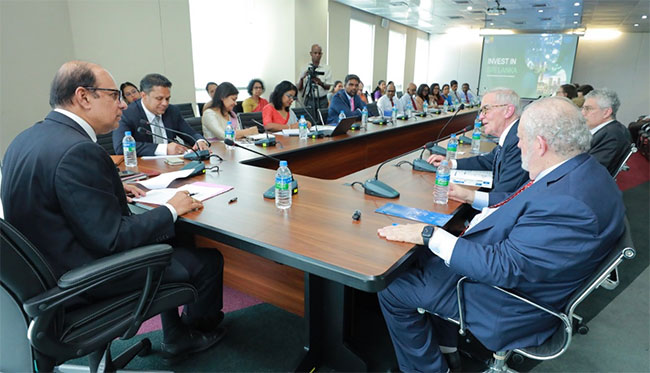 Sri Lanka highlights investment potential during visit by US Business Think Tank delegation