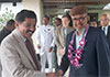 WHO Director-General Dr. Tedros Adhanom Ghebreyesus arrives in Sri Lanka