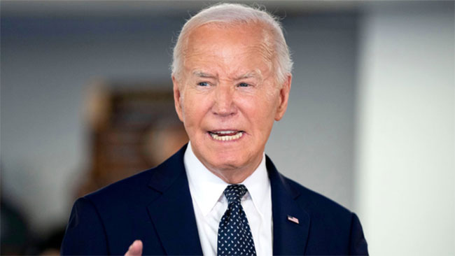 Former US President Joe Biden receiving radiation therapy for prostate cancer