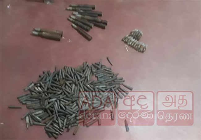 Over 700 rounds of ammunition recovered from Moragahakanda Reservoir 