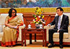 PM Harini meets Chinas top political advisor in Beijing