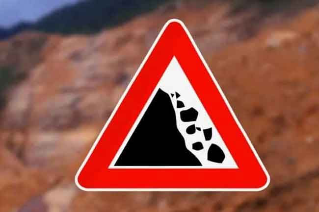 Landslide warnings issued for several areas in seven districts