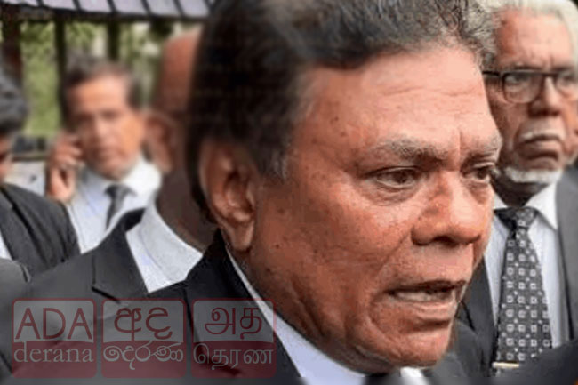 Gunaratne Wanninayake appears before Mount Lavinia Magistrates Court