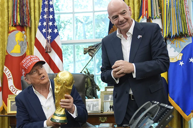 Trump threatens to yank World Cup games from Boston though its up to FIFA to choose sites