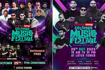 Derana Closeup Colombo Music Festival 2025 set to electrify with two shows and masterclasses