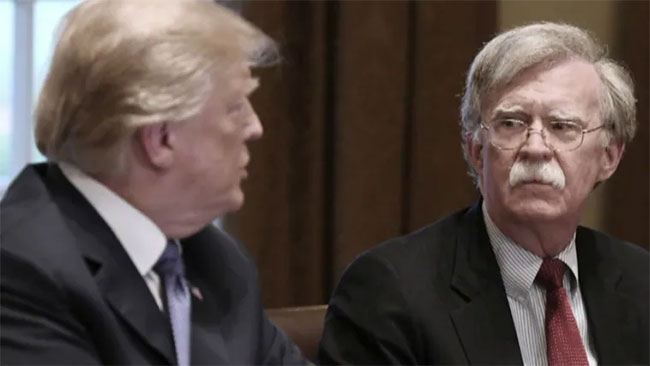 Former Trump national security adviser John Bolton indicted