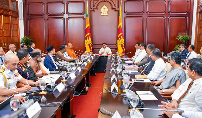 President convenes National Operations Council for Ratama Ekata anti-drug program for first time