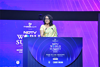 PM Harini at NDTV World Summit 2025