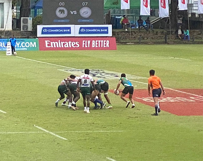 2025 Asia Rugby Sevens Series: Sri Lanka defeats Uzbekistan  26-14