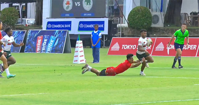 2025 Asia Rugby Sevens Series: Sri Lanka thrash China to qualify for semi-final